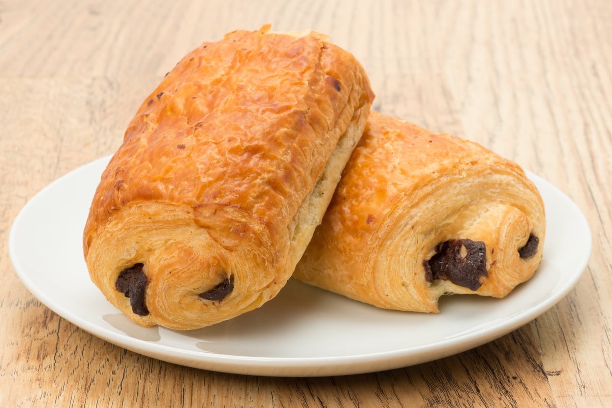 Pain au chocolat pastries