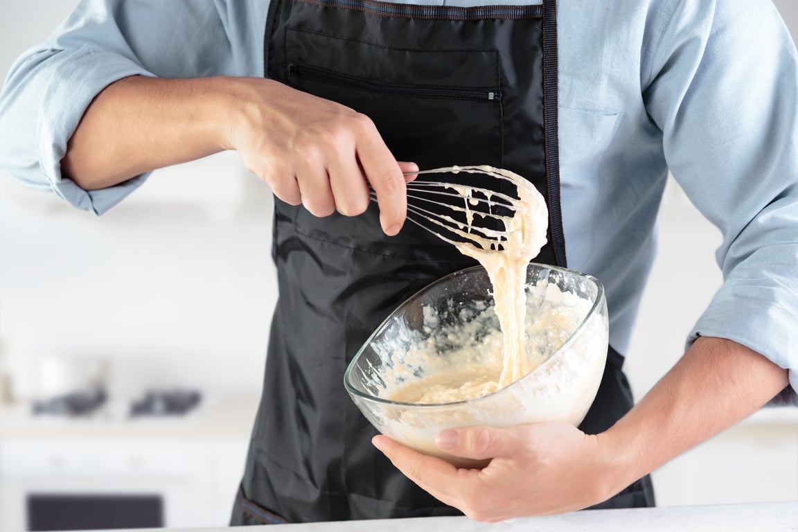 Chef Baking in the Kitchen