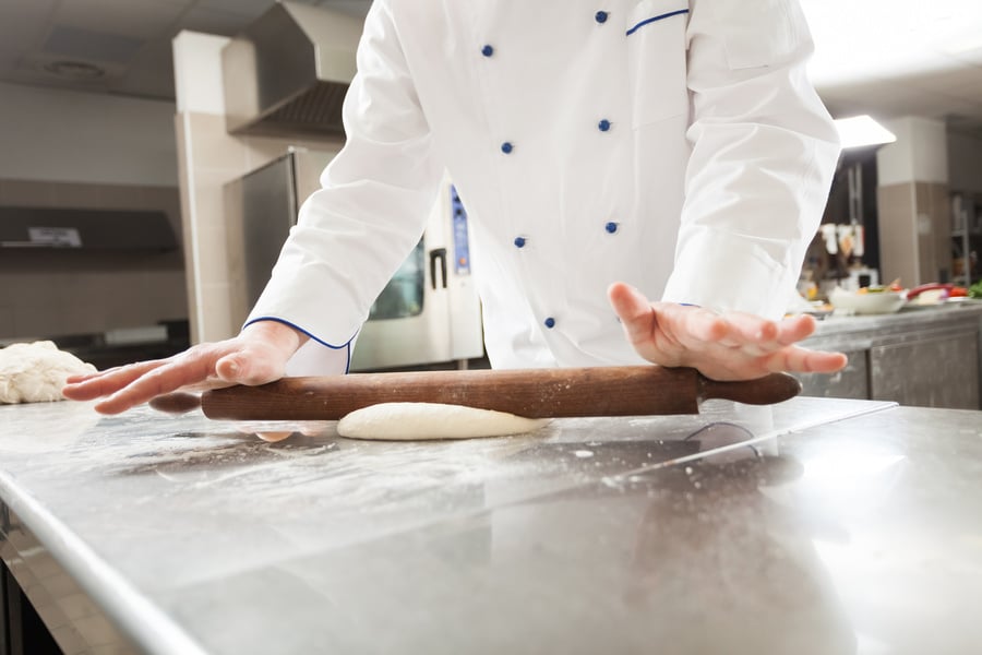 Chef Preparing Pastry